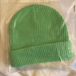 NWT Green Knit Beanie